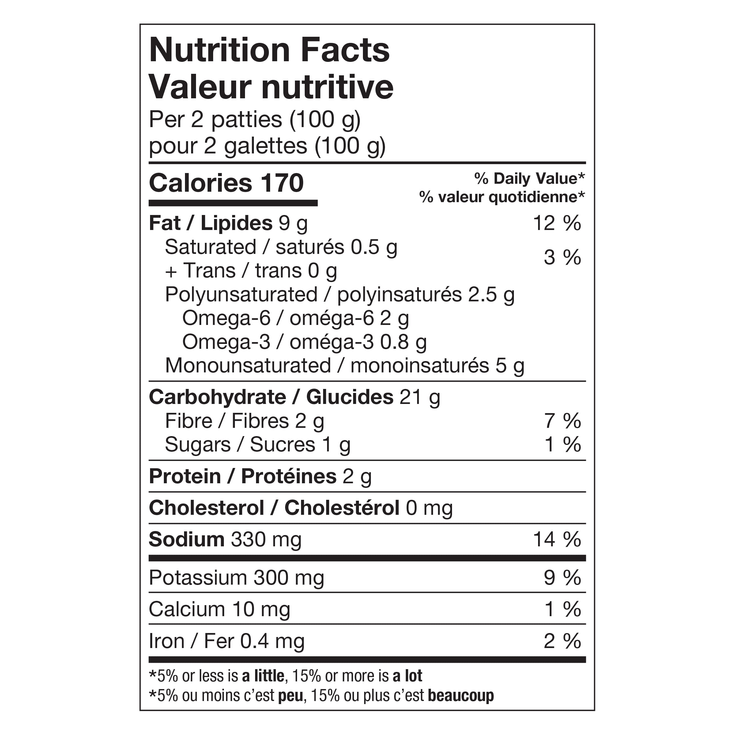 McCain® 9 Minute No Flip Savoury Herb Potato Patties, Made in Canada from domestic and imported ingredients, 600g