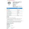 thumbnail image 2 of Rear Brake Caliper - Compatible with 2008 - 2012 Jeep Liberty 2009 2010 2011, 2 of 2