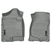 Husky Liners Front Floor Liners Fits 07-13 Silverado/Sierra Crew/Extended Cab