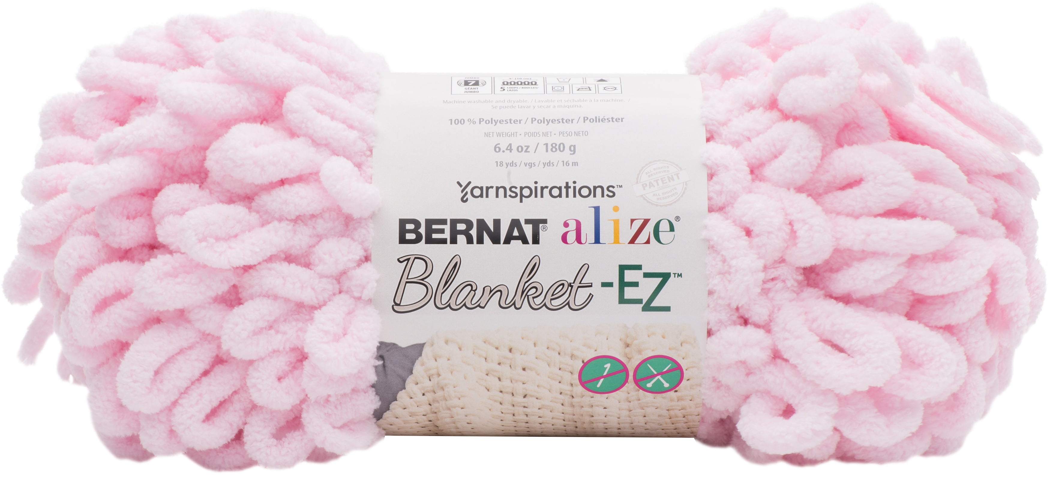 Bernat® Fil Alize® Couverture-Ez™, Polyester #7 Jumbo, 6,4 Oz/180 G