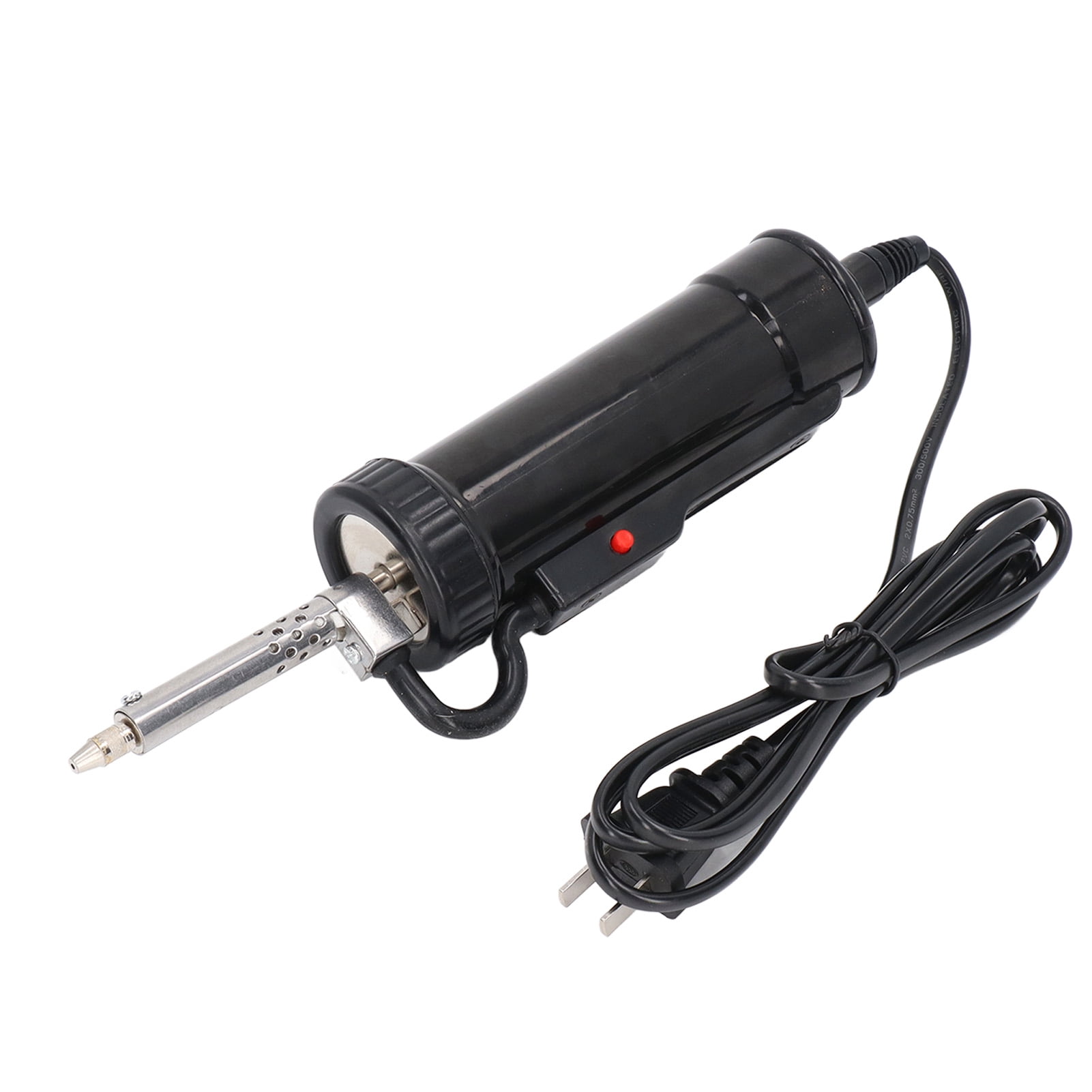 Riousery Automatic Solder Sucker 30W 110V Portable Electric Desoldering Gun Pump Electronic Soldering Iron Pen Repair and Rework Station Tool Kit with 3 Nozzles for Circuit Board Maintenance
