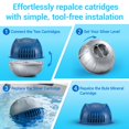 thumbnail image 3 of Cartucho para Jacuzzi CGECGE Frog Ease Paquete de 3 para 600 Galones, 3 of 4