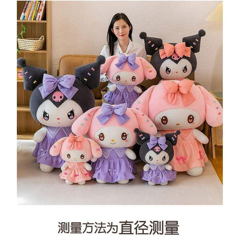Sanrio Kuromi Plush Toy Melody Doll with Large Pillow - Walmart.com