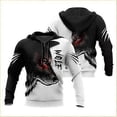 thumbnail image 1 of Sudadera con capucha estampada en 3D para hombre, ideal para ropa deportiva masculina., 1 of 2