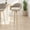 Vintage Taupe/Oak, variant on Daxton 36 in. H Swivel Counter Height Vintage Dark Brown Round Back Wood Bar Stool with Faux Leather Seat