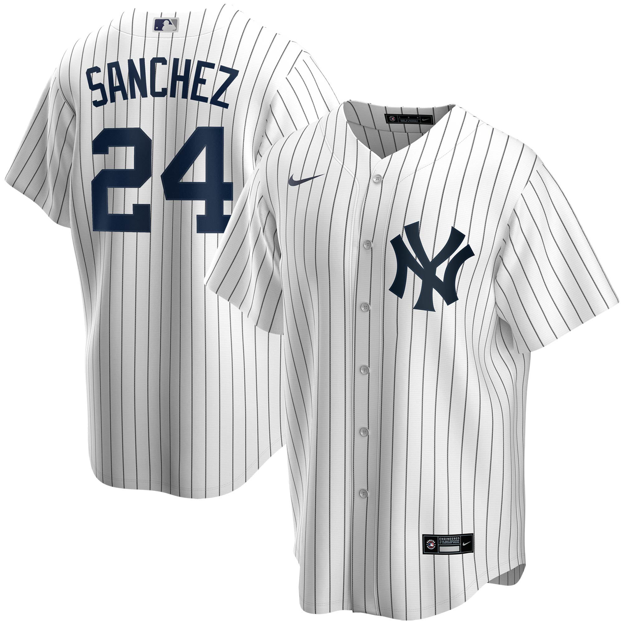 Gary Sanchez New York Yankees Nike Home Replica Player Name Jersey - White - Walmart.com