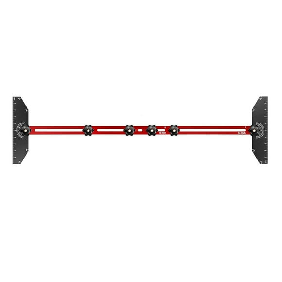 Aluminum Alloy Stair Tread Jig, Handy Stair Tread Template Tool with Case for Home