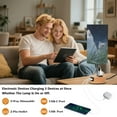 thumbnail image 5 of Touch-Control 3-Color Desk Lamp with Plug – Energy-Saving LED + 3 Simultaneous Charging Ports Cat Mom with Cat Babies, 5 of 8