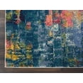 thumbnail image 5 of Nourison Celestial Abstract Blue/Yellow 7'10" x 10'6" Area Rug, (8x11), 5 of 7