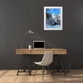 thumbnail image 3 of Ghanooni, Sarah  15x18 White Modern Wood Framed Museum Art Print Titled - Mountain Tops, 3 of 4