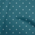 thumbnail image 1 of oneOone Viscose Chiffon Teal Blue Fabric Block Sewing Material Print Fabric By The Yard 42 Inch Wide, 1 of 4