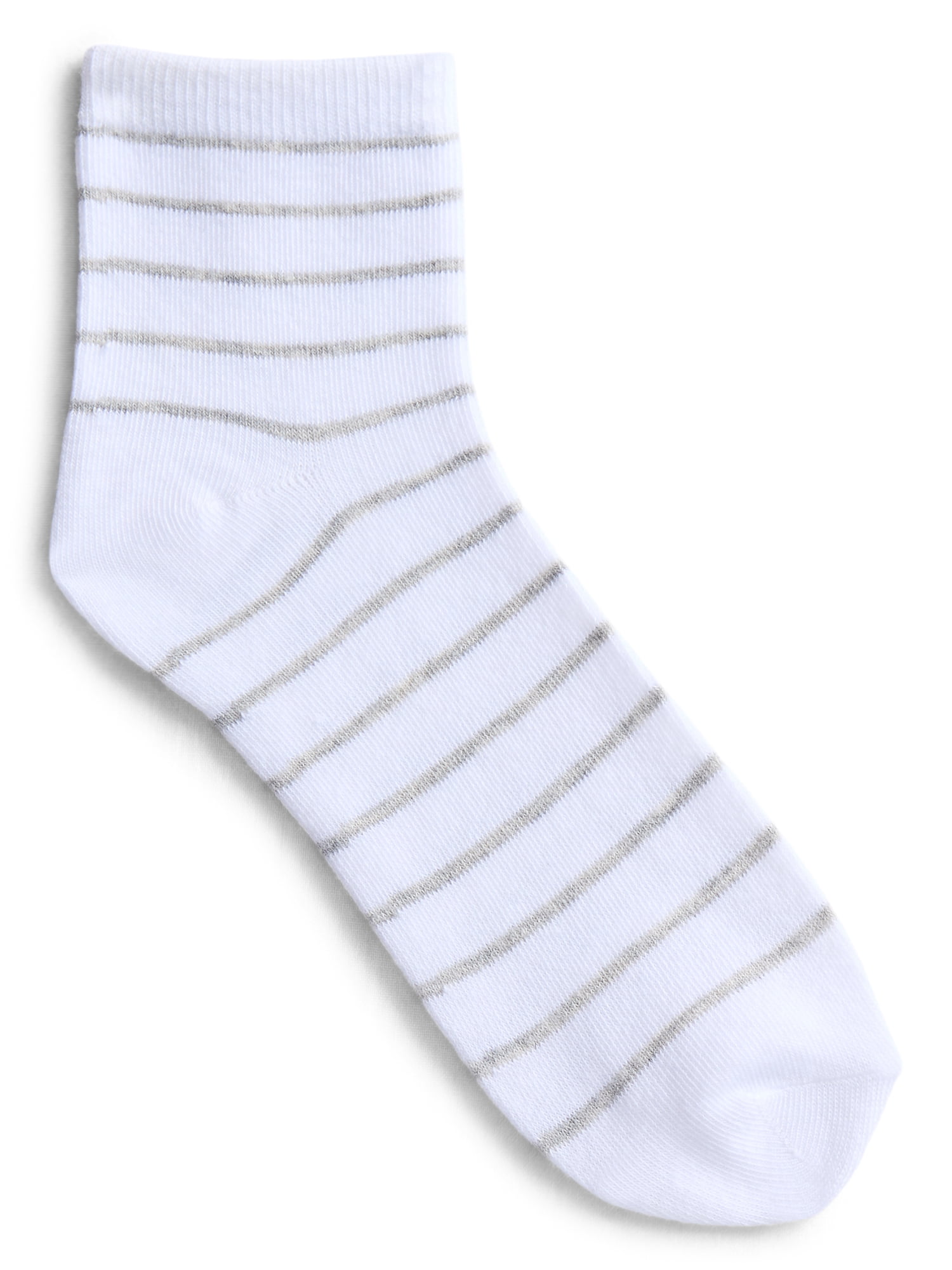 Joyspun Women’s Ankle Dress Socks, 6-Pack, Shoe Sizes 4-10
