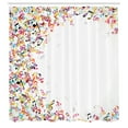 thumbnail image 2 of Ambesonne Music Shower Curtain, Colorful Festival Frame, 69"Wx75"L, Multicolor, 2 of 4