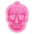 thumbnail image 1 of Silicone Mold DIY Skull Shape Keychain Chocolate Fondant Mould Baking Mold Cake Decorating Tool, 1 of 8