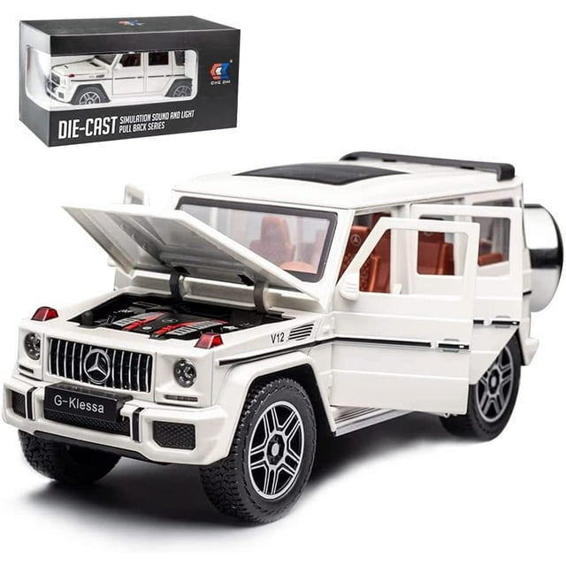 Maqueta de coche EROCK Exquisite 1/24 Benz G63 AMG con sonido y luz