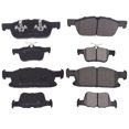 thumbnail image 3 of TOPAZ 8X Front + Rear Ceramic Brake Pads For 2015-2018 Ford Edge Lincoln MKX Nautilus D1818 D1665, 3 of 7