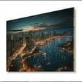 thumbnail image 2 of Designart "Beautiful Cityscape of Chicago I" Chicago Print on Natural Pine Wood, 2 of 5