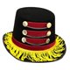 thumbnail image 3 of Accesorio de disfraz para adultos, sombrero de maestro de ceremonias, versátil y ajustable para bailes de máscaras., 3 of 8