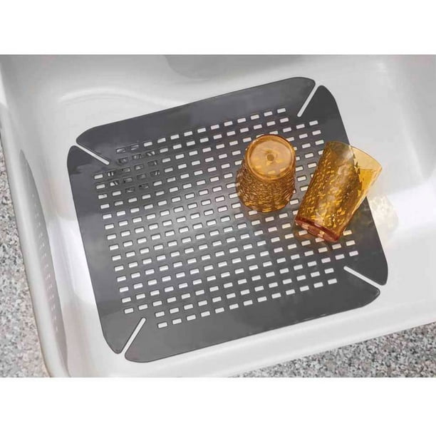 InterDesign Contour Sink Saver, Charcoal