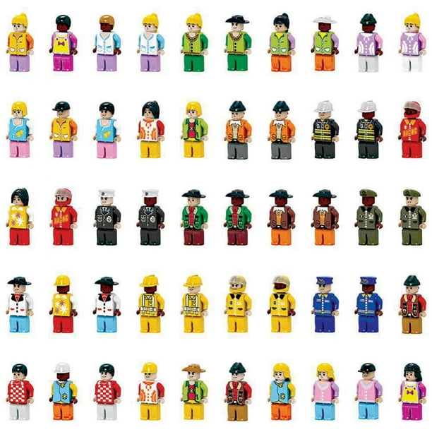 Creative Minds Block Figures Careers Community Set - 50 Piece - Walmart.com - Walmart.com