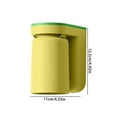 thumbnail image 2 of Wash Cups Rack Toothbrush Holder With Gargle Cup For Lovers Wall Storage Self Couple Toothbrushes Toothpaste Holder Container Wall Mounted Tooth Glass For Hoom Shower Bathroom Shelves over Toilet, 2 of 3
