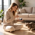 thumbnail image 4 of Electronic Moving Cat Toy – Automatic Crawling Plush Mouse with Realistic Appearance for Indoor Cats, Interactive Chase Play & Boredom Relief (2 Colors, 1Pc), 4 of 5