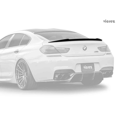- Vicrez BMW 6 series F06 M6 F12 2013-2017 VZ Carbon Fiber Rear Wing Spoiler vz100566