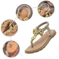 thumbnail image 6 of Gubotare Toddler Girl Shoes Sandals Boy's Girl's Open Toe Outdoor Sport Sandals (Toddler/Little Kid/Big Kid) Size 7 (Gold,Toddler 7), 6 of 6
