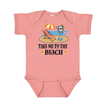 

Inktastic Beach Vacation Florida California Gift Baby Boy or Baby Girl Bodysuit