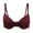 Wine, variant on Vedolay Bras Women's Bra, Womenâs Full Coverage T-Shirt Bra, Womenâs Lightly Lined Racerback Bra, 34