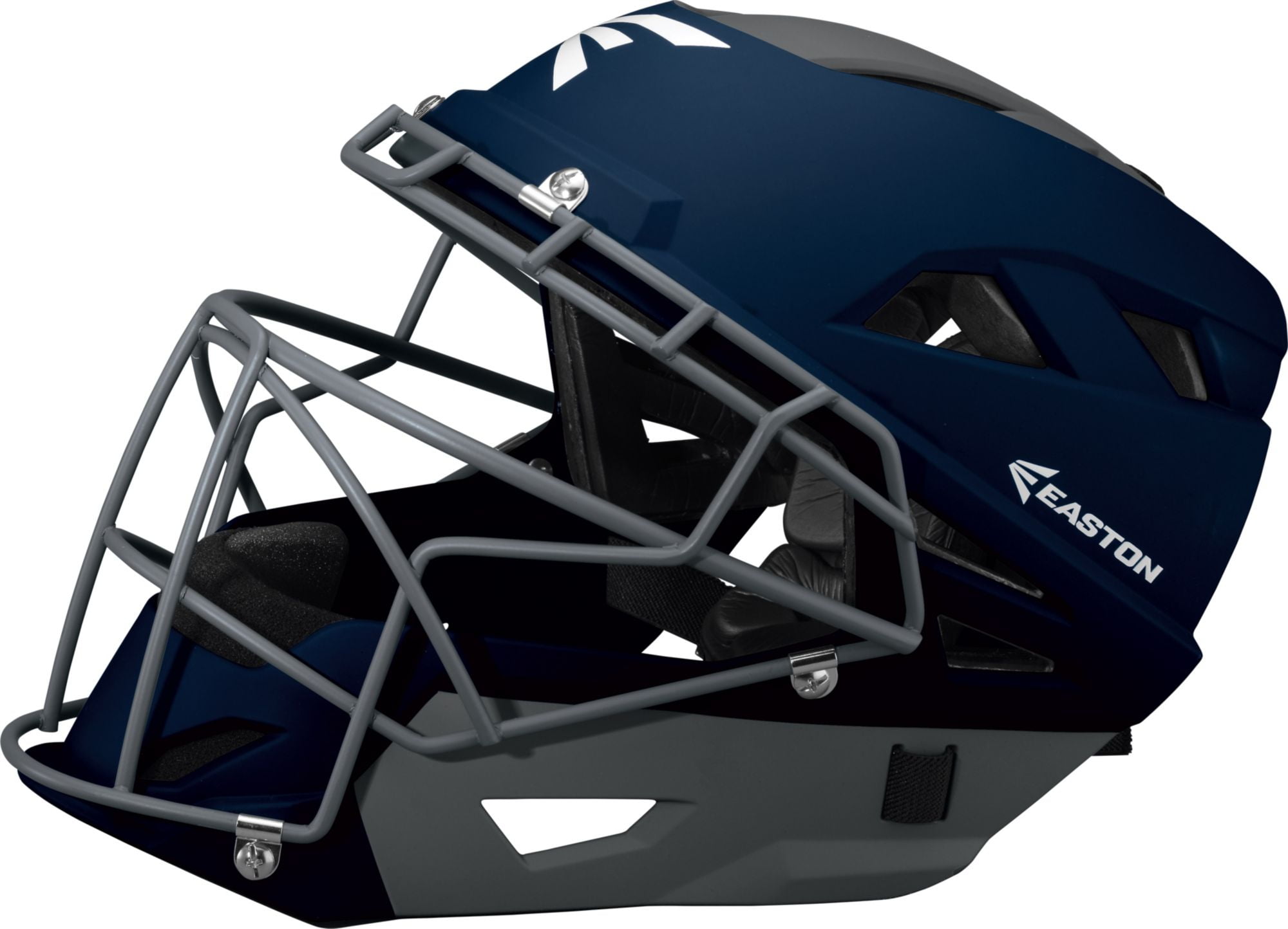 EASTON Prowess NEW Matte Navy Blue Fast Pitch Cage Guard S/M Baseball Helmet 
