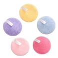 thumbnail image 2 of Shisuyan 5Pcs Comfortable Makeup Puffs Rounded Makeup Applicators Face Cleaning Puffs, 2 of 9