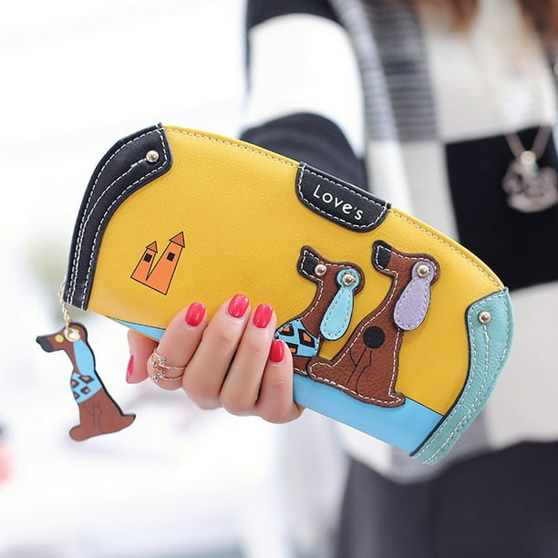 Designer top dog wallet