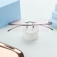 thumbnail image 5 of LifeArt Pure Titanium Frame Glasses/Blue Light Blocking Reading Glasses, Reduce Eyestrain, Stylish for Men and Women(Black,+1.00 Magnification), 5 of 5