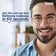 Visine Comfort Redness Reliever Red Eye Relief Drops, 0.5 fl oz