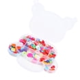 thumbnail image 2 of Botones artesanales botones de resina duraderos impermeables de colores mezclados con caja de almacenamiento para manualidades DIY para decoración de ropa Amonsee Otros, 2 of 8
