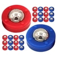 thumbnail image 5 of Ensemble de 32 Pcs de Petits Rouleaux de Remplacement pour Shuffleboard, Équipement de Table, Accessoires de Curling pour Shuffleboard pour Match de Football, 5 of 5