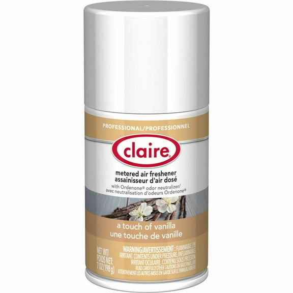 Claire Metered Air Freshener-Vanilla-12/Cs (CLRC108)