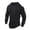Black, variant on Mens Spring and Autumn Fashion Casual Solid Lace Up Hooded Long Sleeve Sweater French Jacket Men S