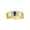 Alexandrite, variant on 14K Yellow Gold Classic 6X4MM Oval Amethyst & Sparkling Diamond Ring - Birthstone Jewelry for Men -Size 8