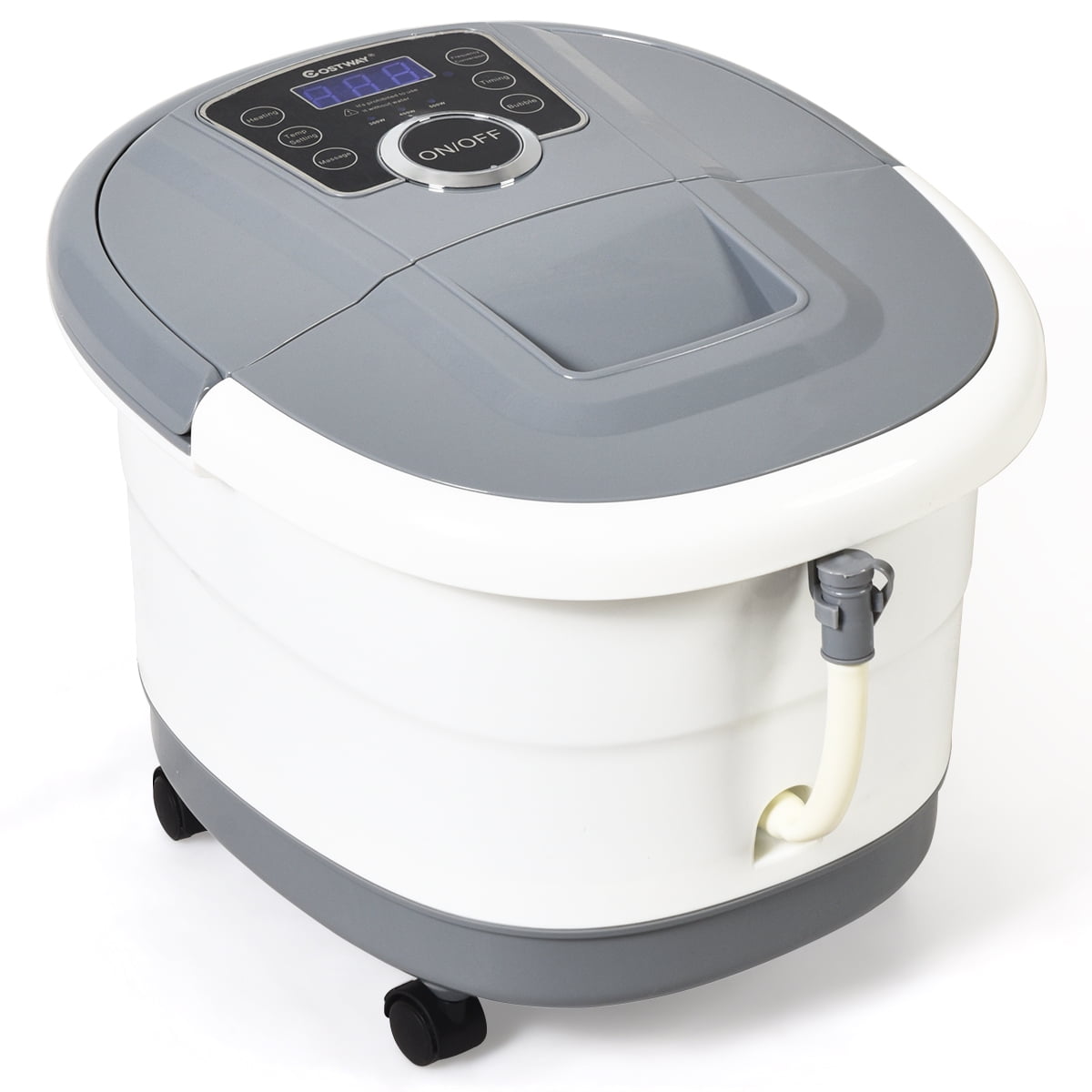 Costway Portable Multifunction Electric Foot Spa Bath Shiatsu Roller