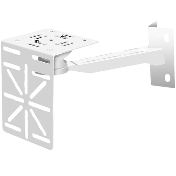 Hzzsbu L-Shape Wall Corner and Ceiling Mount Bracket for Cameras Holder Aluminum Alloy Universal Holes for Security Surveillance Adapter