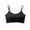 Black, variant on Bigersell Cotton Bras for Women Summer Everyday Bras Training Bra Style R2906 V-Neck Back-Smoothing Bras Pull-On Bra Closure Women's Plus Size Bras Comtable Pink L