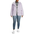 thumbnail image 5 of Time and Tru Women's and Plus Faux Fur Cropped Jacket, 5 of 6