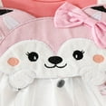 thumbnail image 4 of Robe d'Automne pour Bébé Fille Fox, Robe à Manches Longues avec Nœud, Robe Princesse Décontractée en Tulle à Mailles Superposées avec Bandeau, 4 of 7