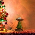 thumbnail image 2 of Candelabro navideño de resina candelabro portavelas candelabro decorativo candelabro para escritorio decoración interior ornamento 85 cm x 85 cm x 12 cm perfecl Porta vela, 2 of 7