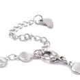 thumbnail image 2 of Resistant 304 Stainless Steel Link Chain Bracelets with Lobster Claw Clasps Flat Round Stainless Steel Color 7-3/8 inch(18.8cm) Diy, 2 of 3