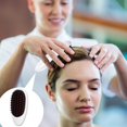 thumbnail image 4 of Electric Scalp Massager - Scalp Massage Comb with Replaceable Brush Heads, 1-5 Adjustable Levels (Blue, Battery Operated), 4 of 5