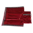 thumbnail image 1 of kusrkot Pochette en Velours Doux pour Table 65x65cm Rouge, 1 of 7