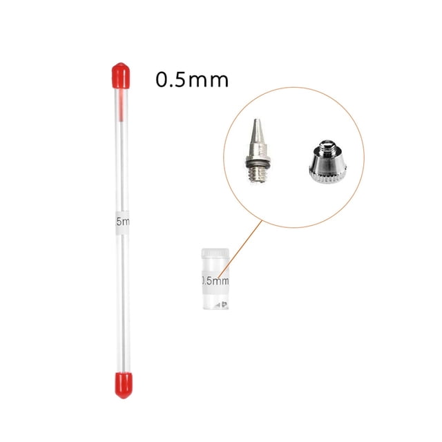 Dual Action Airbrush Spray Gun Button Type Compressor Compatible Air Brush Set Easy Clean For Food Coloring MakeUp Model Painting ,Unique Blowing